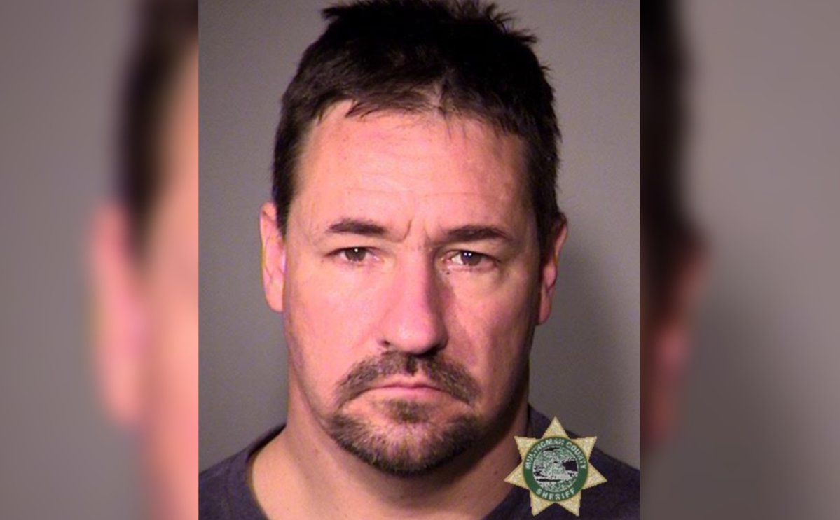 Robb Alexander Stout was arrested after allegedly building a bomb that exploded dog poop in April 2019.