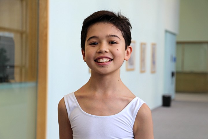 Antoine Fong-Lesage is a Grade 7 student at Canada’s National Ballet School.