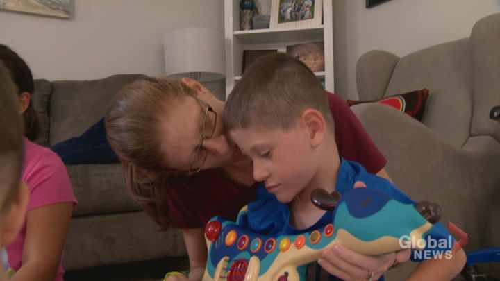 Jaydon Roth was born premature and suffered a brain bleed.  He is now five and lives with cerebral palsy.