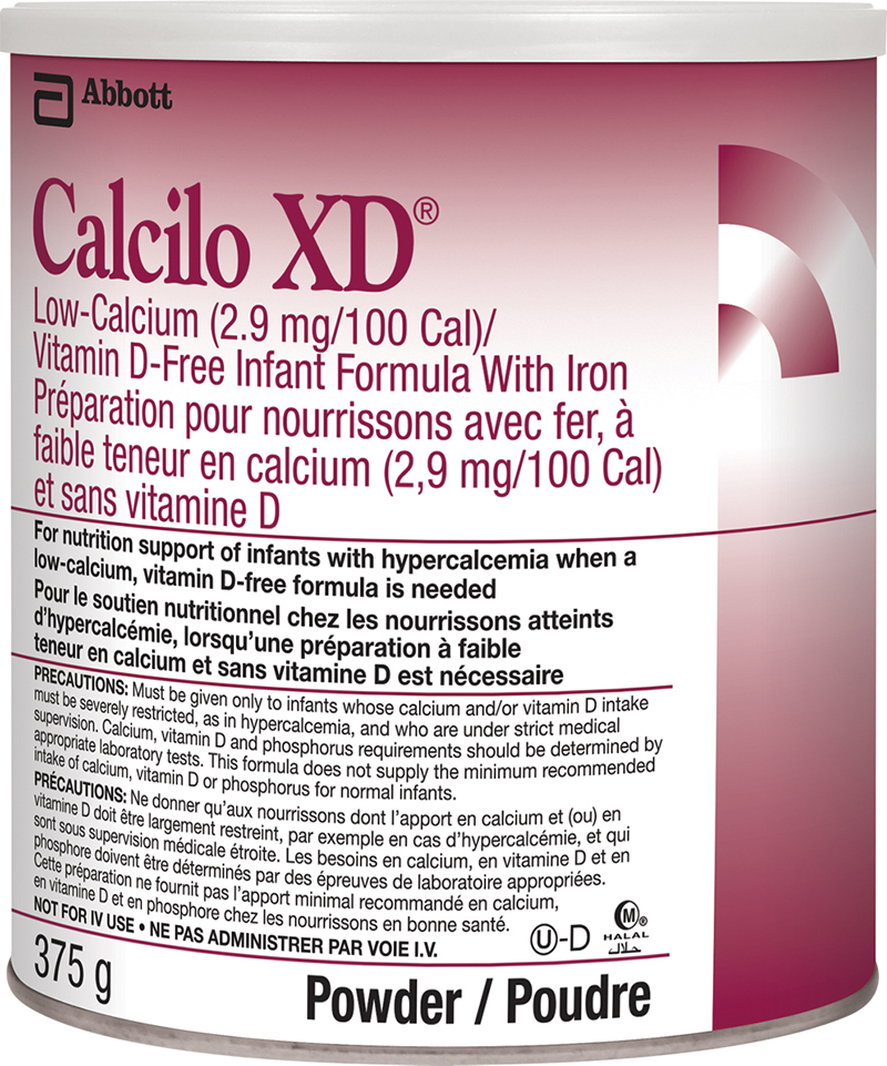 The Canadian Food Inspection Agency says Abbott Laboratories is recalling its Calcilo XD powder.