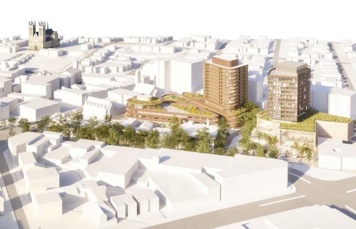 Guelph city council approved $67 million in construction costs for a new library in the city's Baker District development.