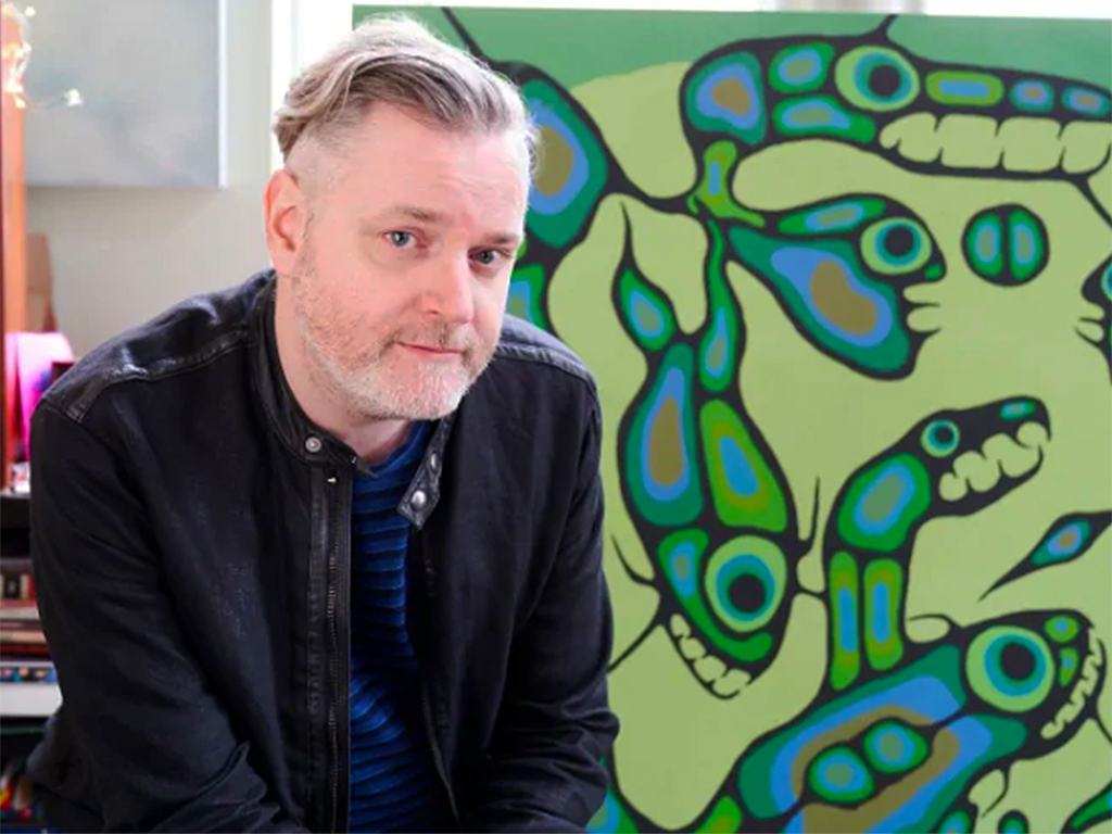 Kevin Hearn of the Barenaked Ladies in the 'There Are No Fakes' art documentary.