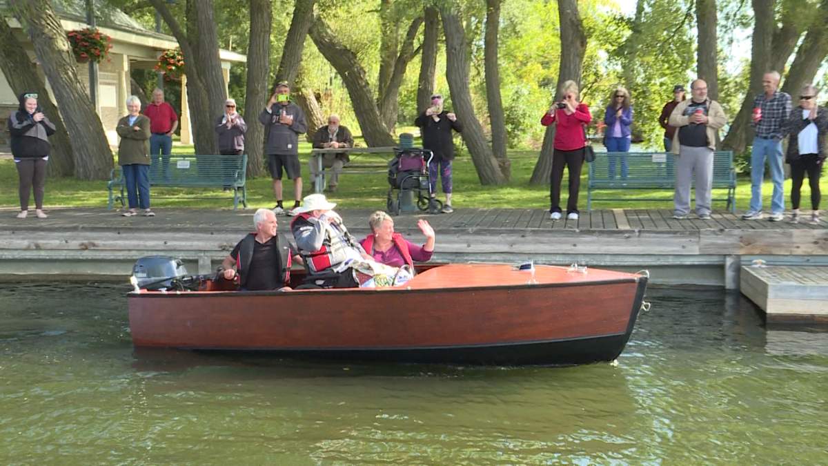 A story of how two Belleville men became friends over their shared love of an old cedar boat.