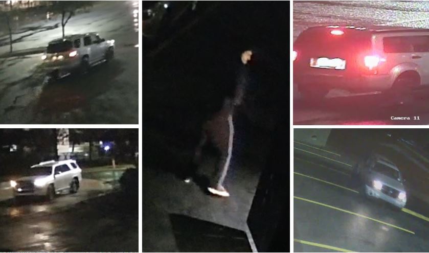 Calgary police are looking to identify a suspect and two vehicles in relation to an arson at a restaurant in August. 