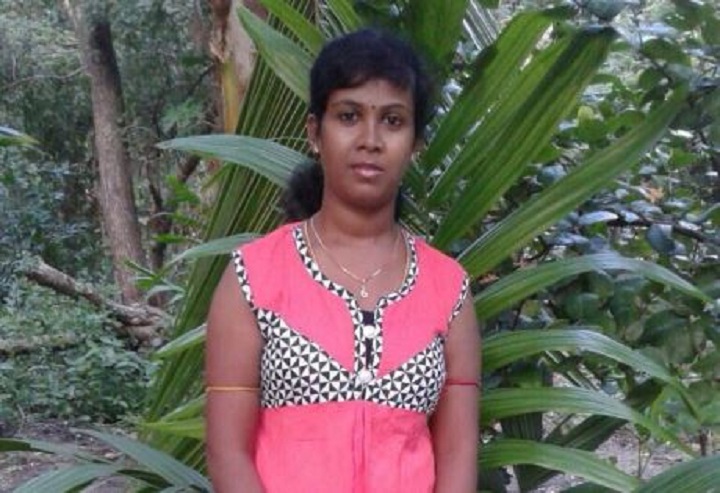 Tharshika Jeganathan is seen in an undated photo.
