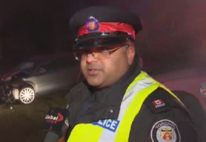 Toronto Police Sgt. Doodnath Churkoo spoke with Global News during a 2012 incident.