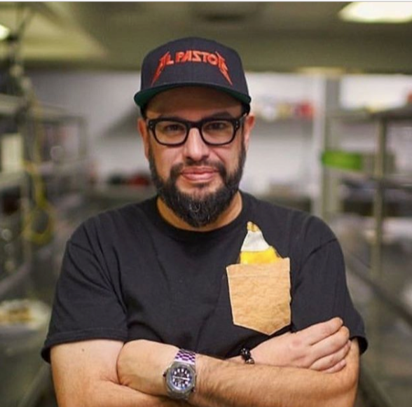 Television celebrity chef and restaurateur Carl Ruiz.