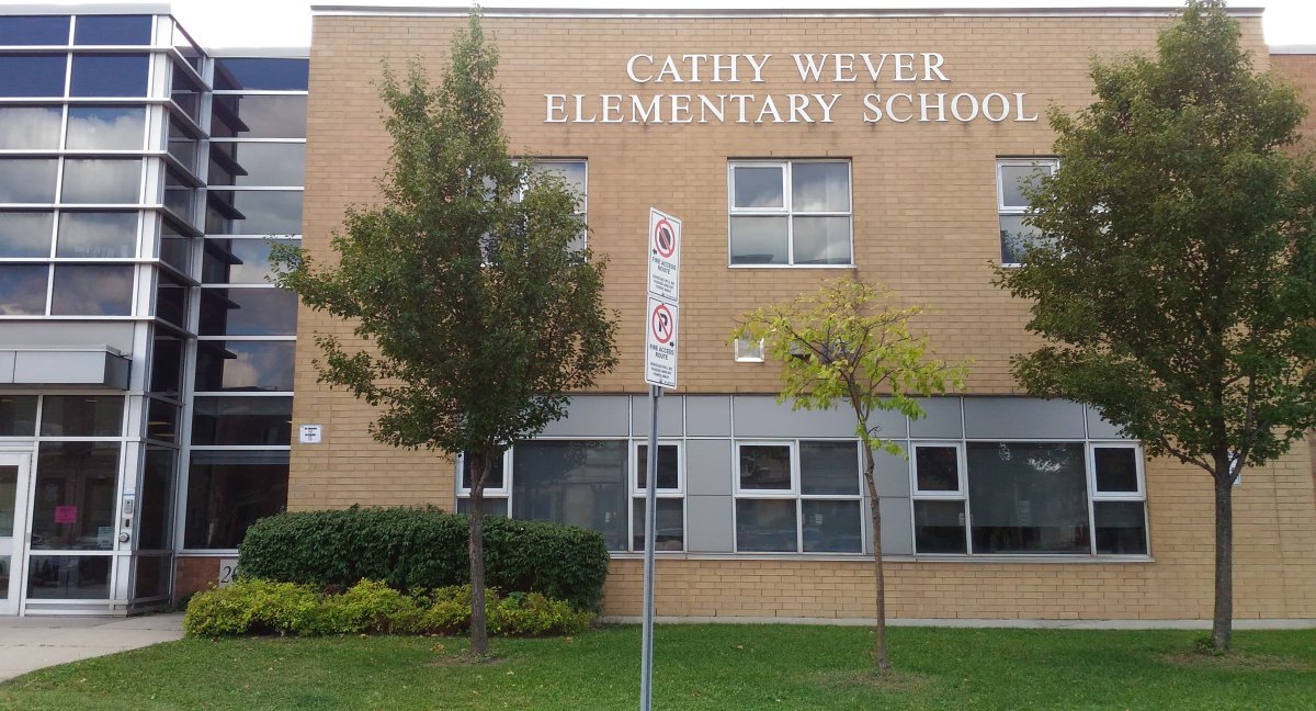 Cathy Wever School was one of three schools placed in a hold and secure by Hamilton police on Friday, Sept. 18, 2020.