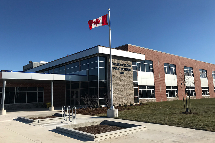 Cedar Hollow Public School on 1800 Cedarhollow Blvd.