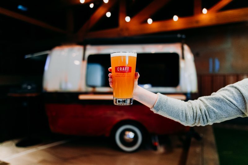 The CRAFT Beer Market on 10 Avenue Southeast in Calgary’s Beltline has a cocktail camper.