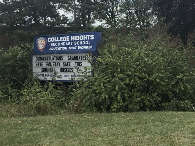 Guelph police say a 17-year-old student has been charged following a stabbing at College Heights Secondary School.