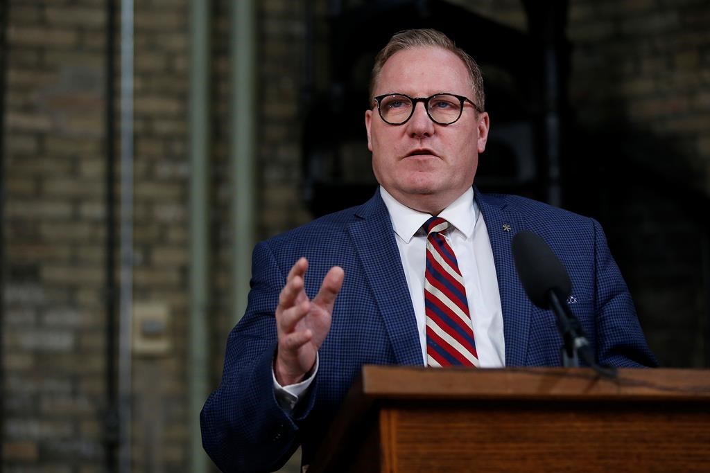 Manitoba Finance Minister Scott Fielding said Thursday numbers for the fiscal year that ended in March show the Progressive Conservative government ended with a deficit of $163 million.