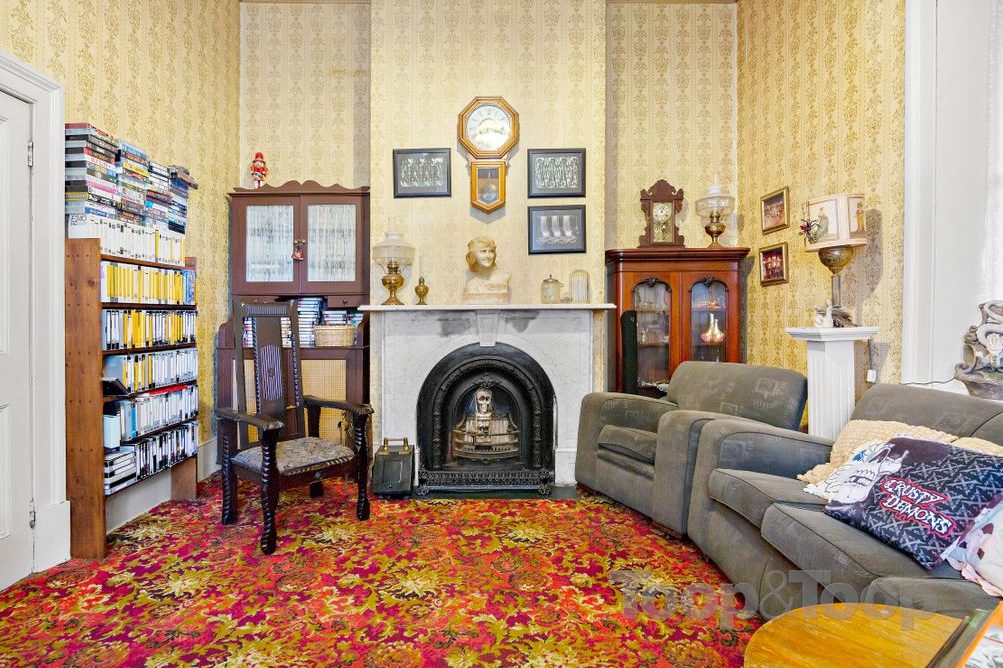 The interior of the Woodforde House in South Australia is shown in this image from a real estate listing.