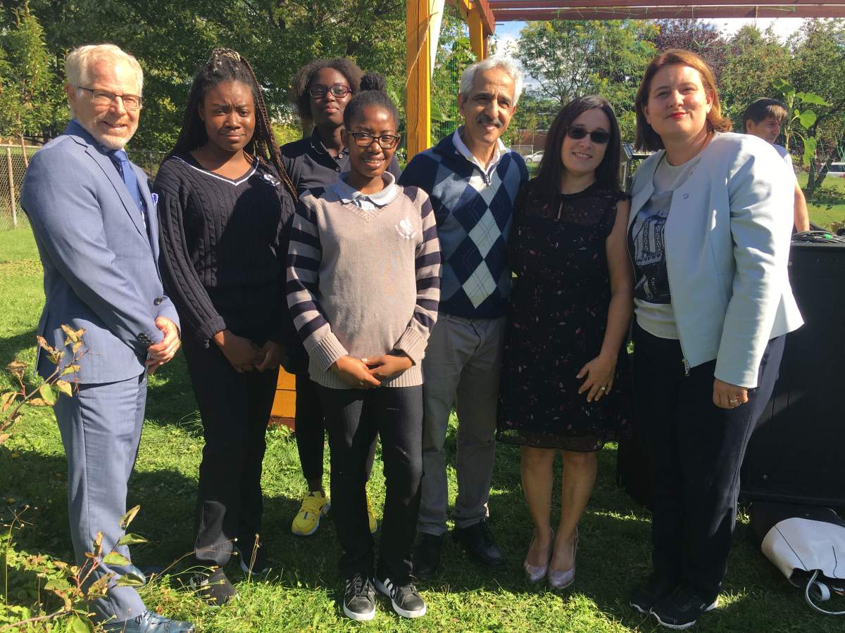 Students and staff from Commission scolaire de Montreal (CSDM).
