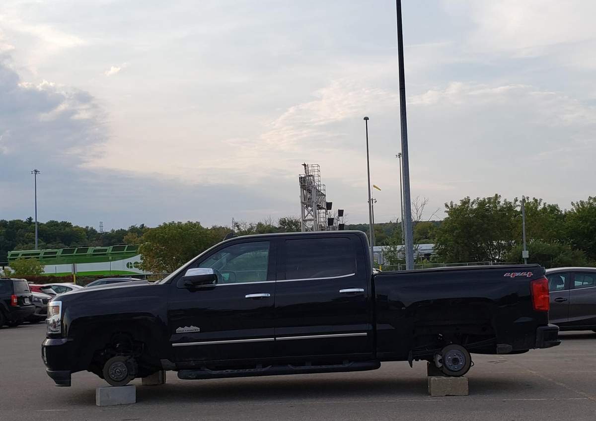 Halton police say they have a man in custody connected to thefts at a number of Go Stations.