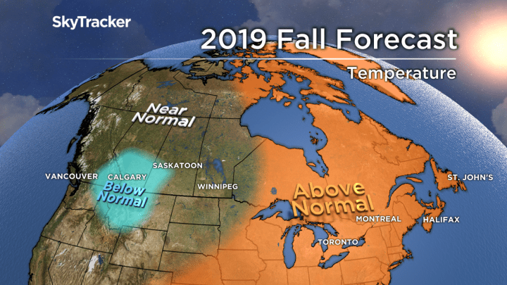 Fall weather forecast: What Canadians can expect from coast to coast ...