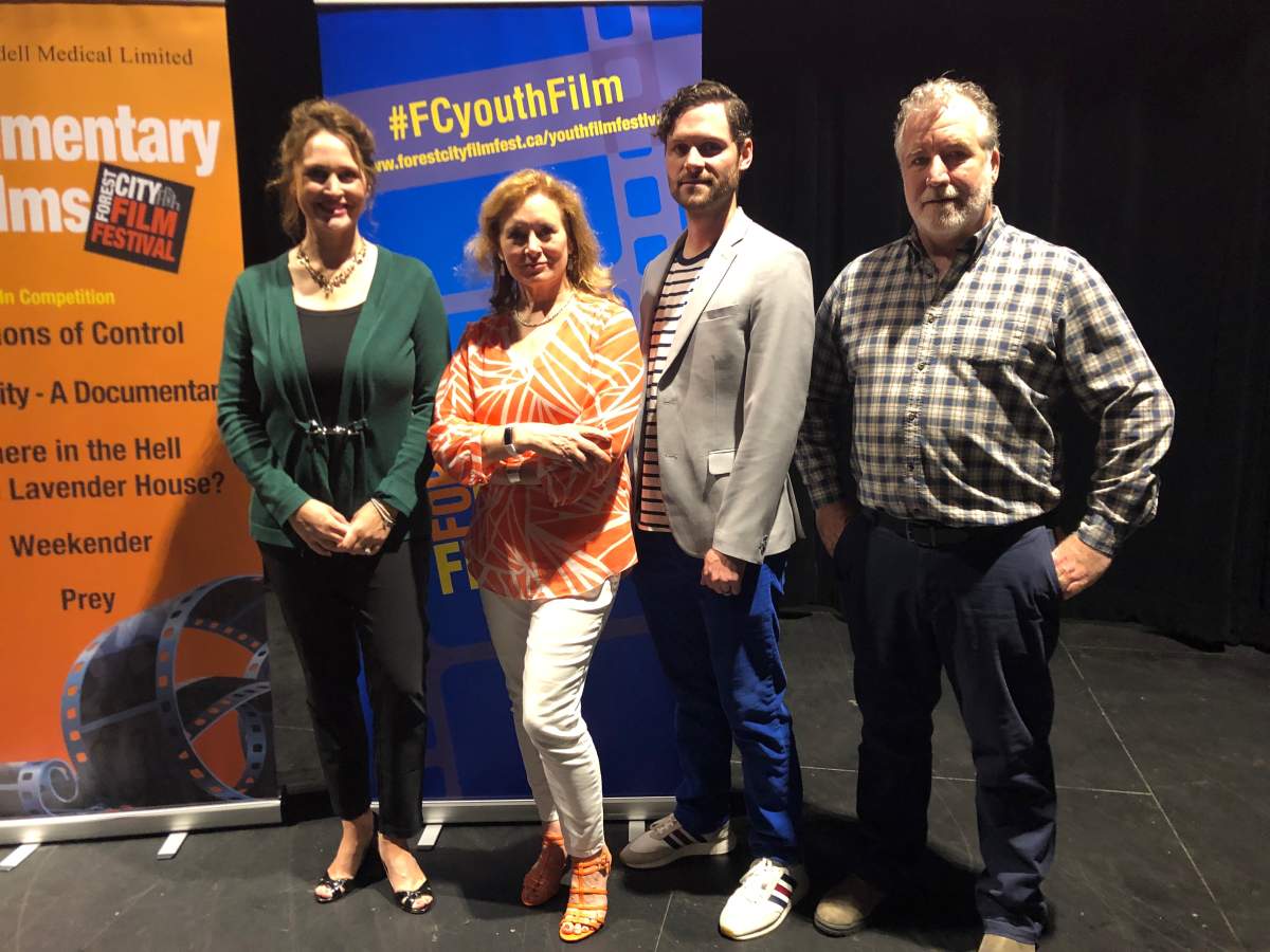 Forest City Film Festival organizers at the launch for the new season. 