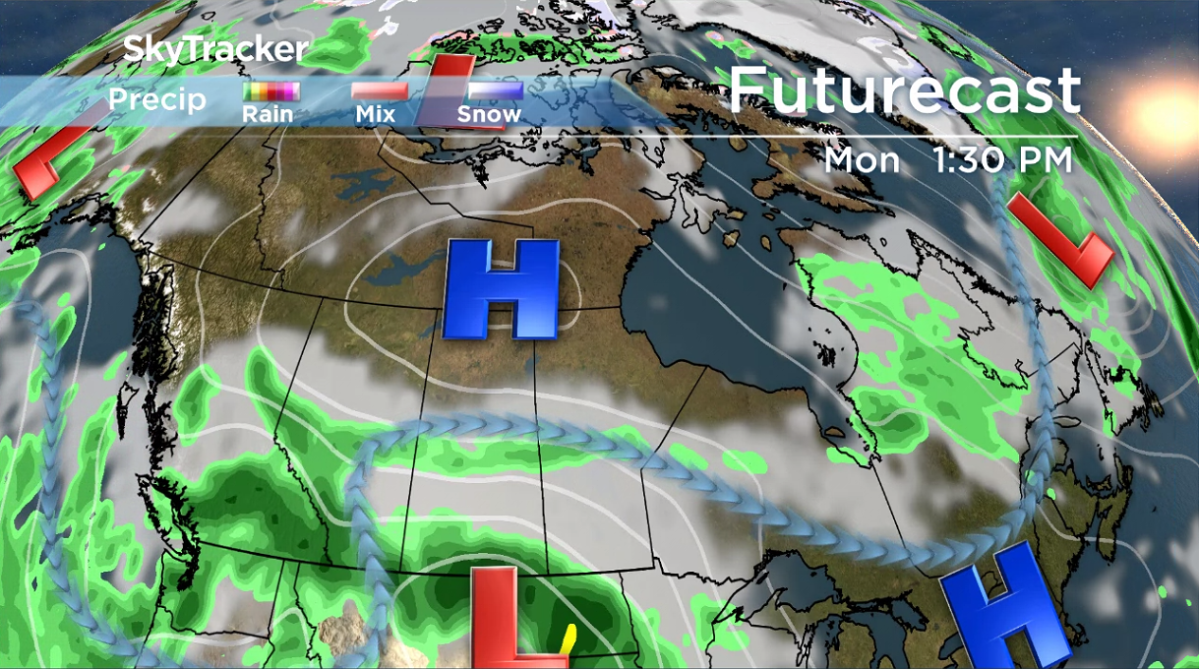 GFS Global 100km Model/WSI