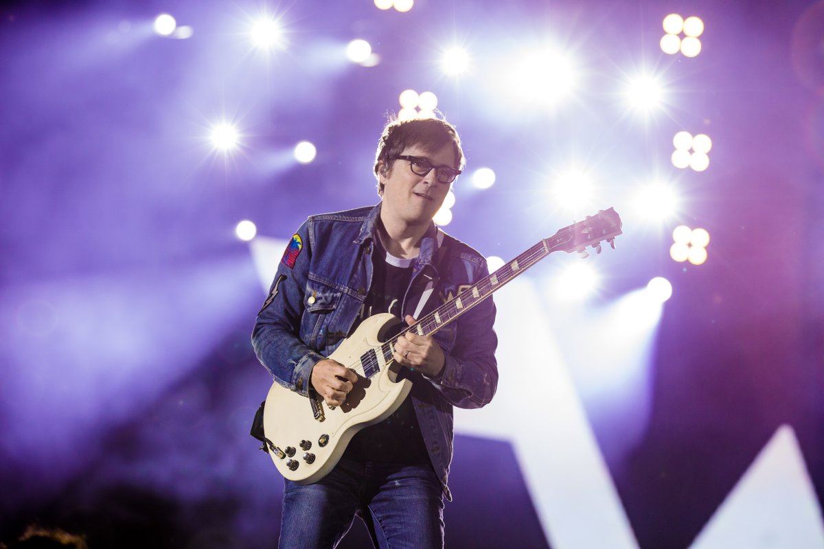 Rivers Cuomo of Weezer.
