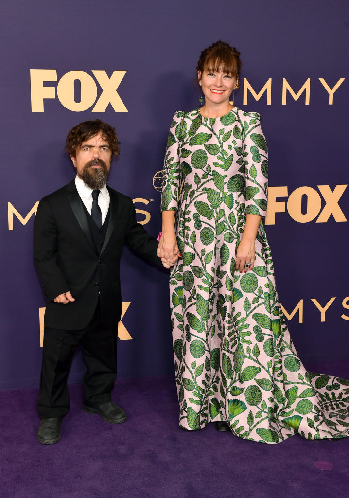 Peter Dinklage was joined by his wife, playwright Erica Schmidt.