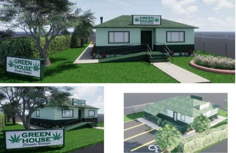 Green House Cannabis Boutique is proposing to operate at 310 Comox St.