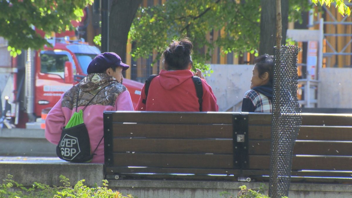 The funding will specifically be used to help homeless people who spend time in Montreal's Cabot Square.