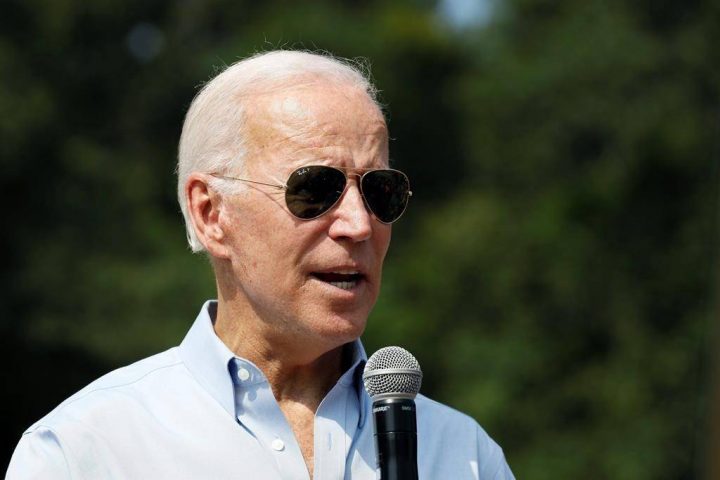 Democratic presidential candidate former Vice President Joe Biden speaks during a town hall meeting at the Indian Creek Nature Preserve, Friday, Sept. 20, 2019, in Cedar Rapids, Iowa.