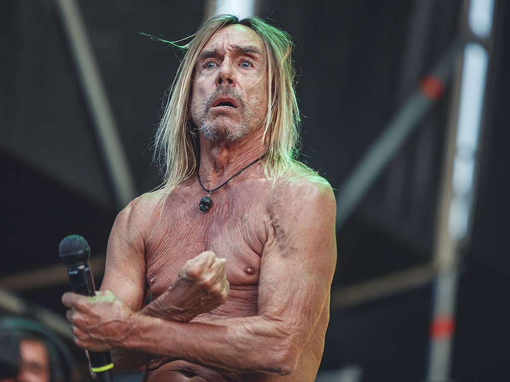 Iggy Pop performs onstage at Madcool Festival on July 11, 2019 in Madrid, Spain.
