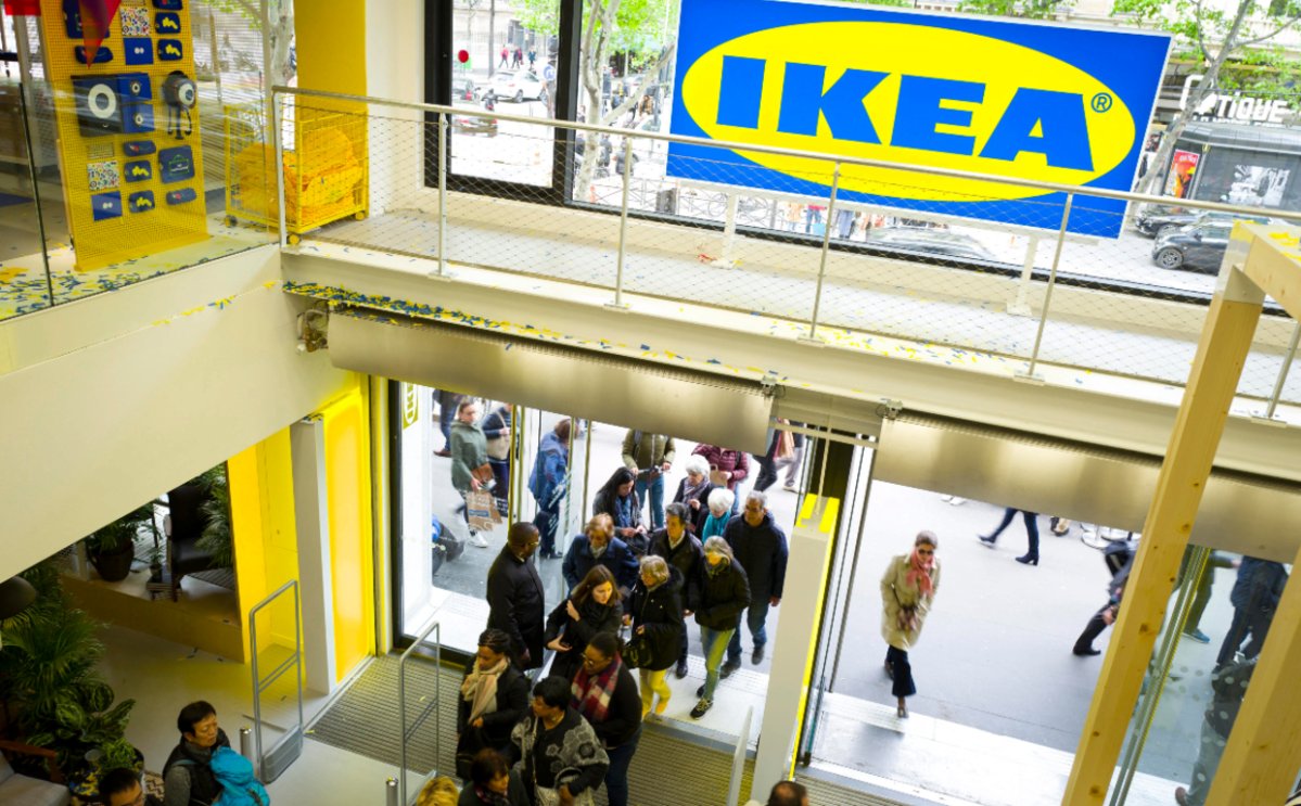 Thousands of people responded to a Facebook event for a game of hide-and-seek at a Glasgow Ikea.