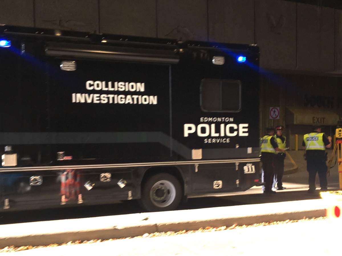 The tunnel under the Alberta Legislature grounds, between 107 Street and 109 Street, was partially closed after an early morning collision. Wednesday, September 25, 2019.