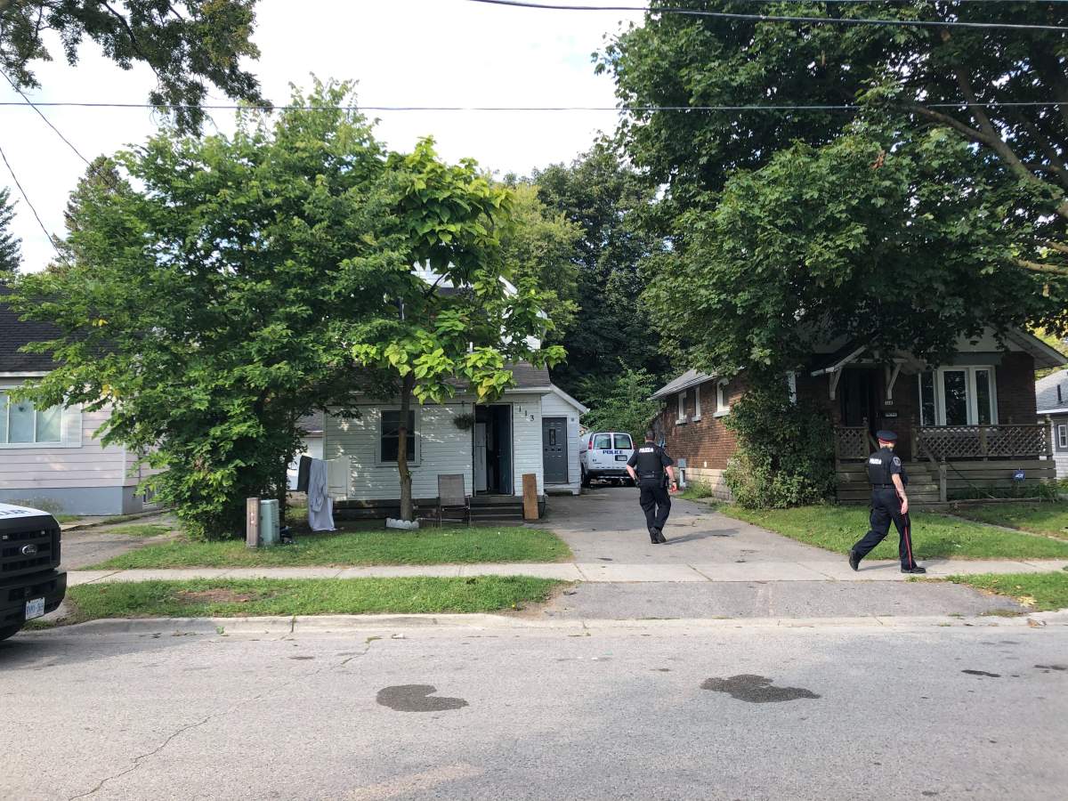 A home on Elm Street that is at the centre of a shooting investigation following a Friday morning incident.