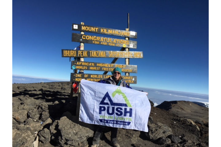Debra Bobechko reached the summit of Mount Kilimanjaro at the end of August.