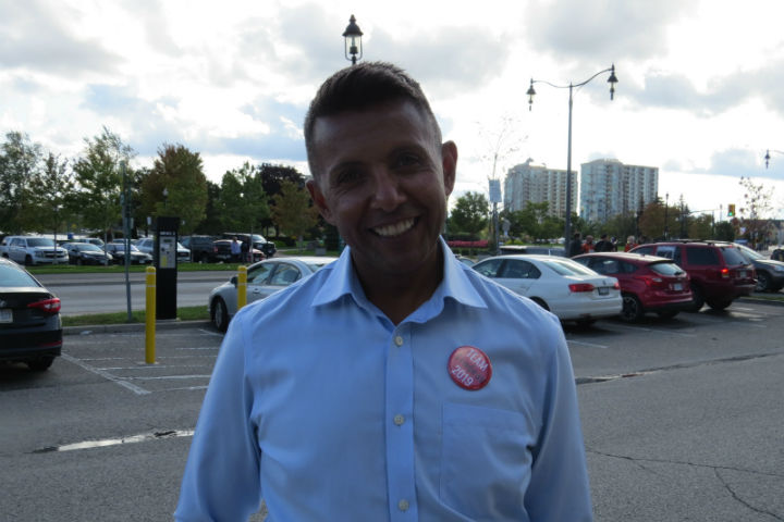Brian Kalliecharan, Liberal candidate for the Barrie-Springwater-Oro-Medonte riding.