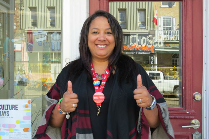 Lisa-Marie Wilson, the Liberal candidate for the Barrie-Innisfil riding.