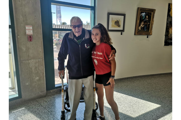 Summer Madronich, age 14, started helping Dwyer raise funds to support cancer research about five or six years ago.