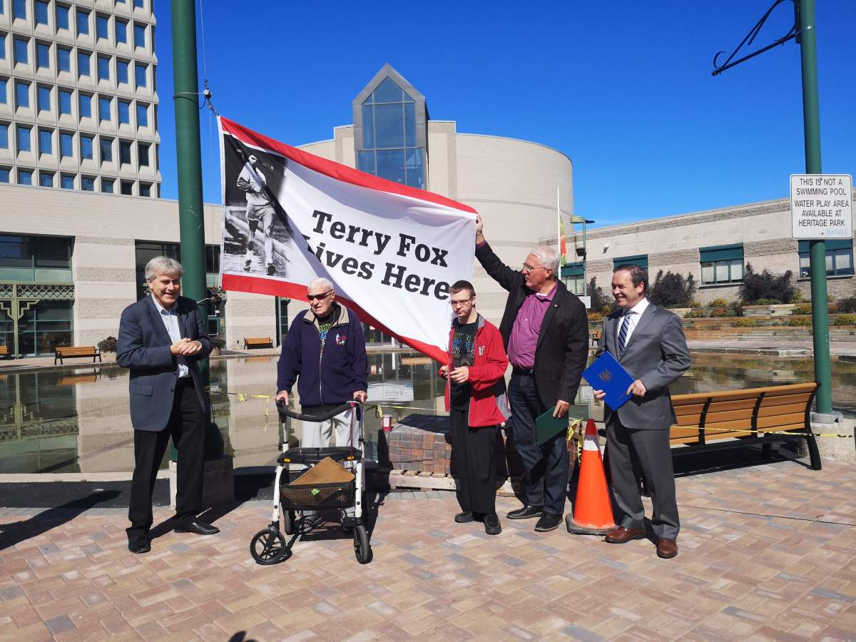 Second World War veteran Will Dwyer has raised over $1 million for the Terry Fox Foundation. He said he's now hoping to reach $2 million.