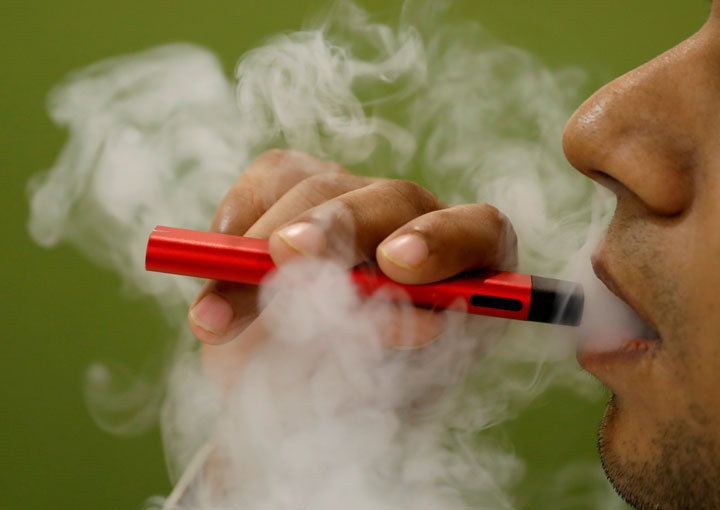 India has banned the sale of e-cigarettes.