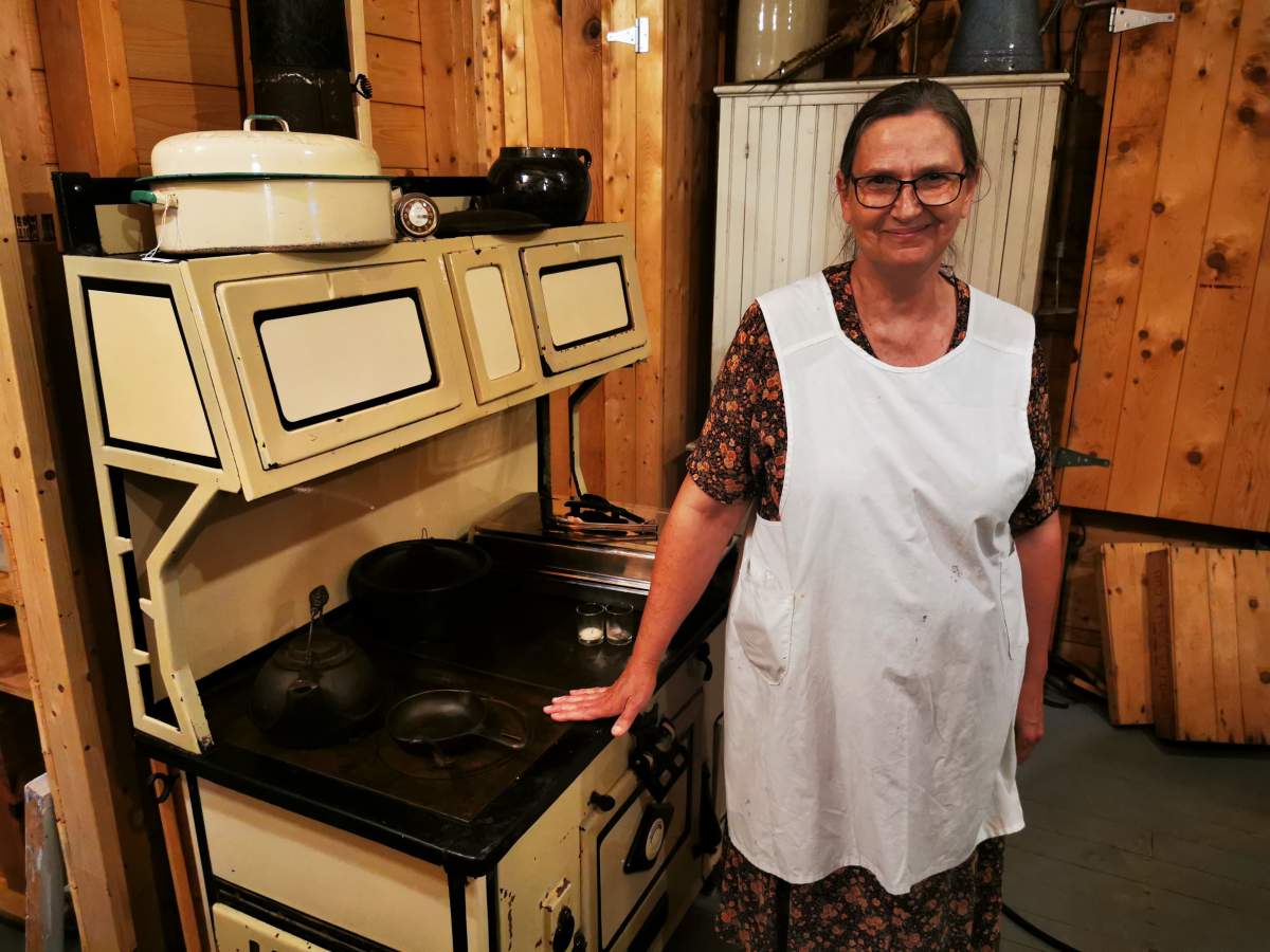 Janice Foley has been serving up beans and soup in the aftermath of hurricane Dorian to Eastern Shore residents and tourists in need of a warm meal.