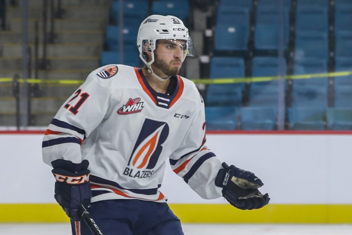 Jerzy Orchard was drafted by the Kamloops Blazers in 2016 and debuted on the team in the 2018-19 WHL season.