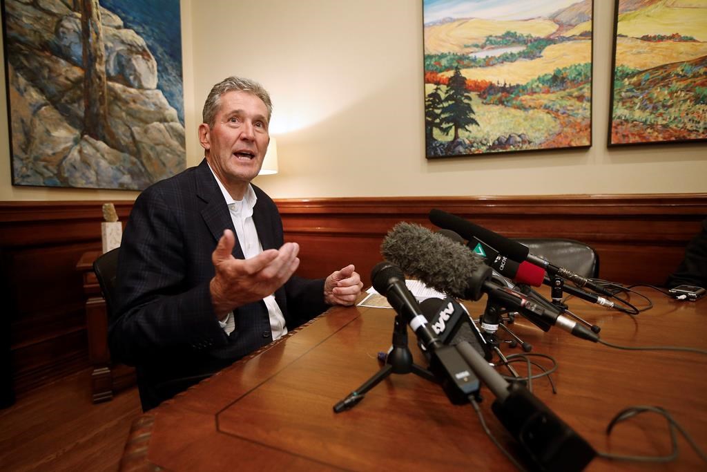 Manitoba Premier Brian Pallister said Wednesday he plans to put more money in the province's rainy-day fund.