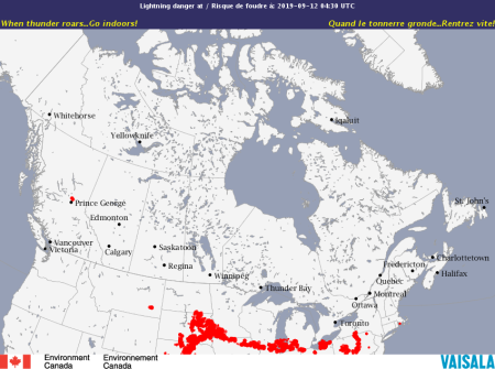 Lightning takes out power to more than 120,000 customers in northern B ...