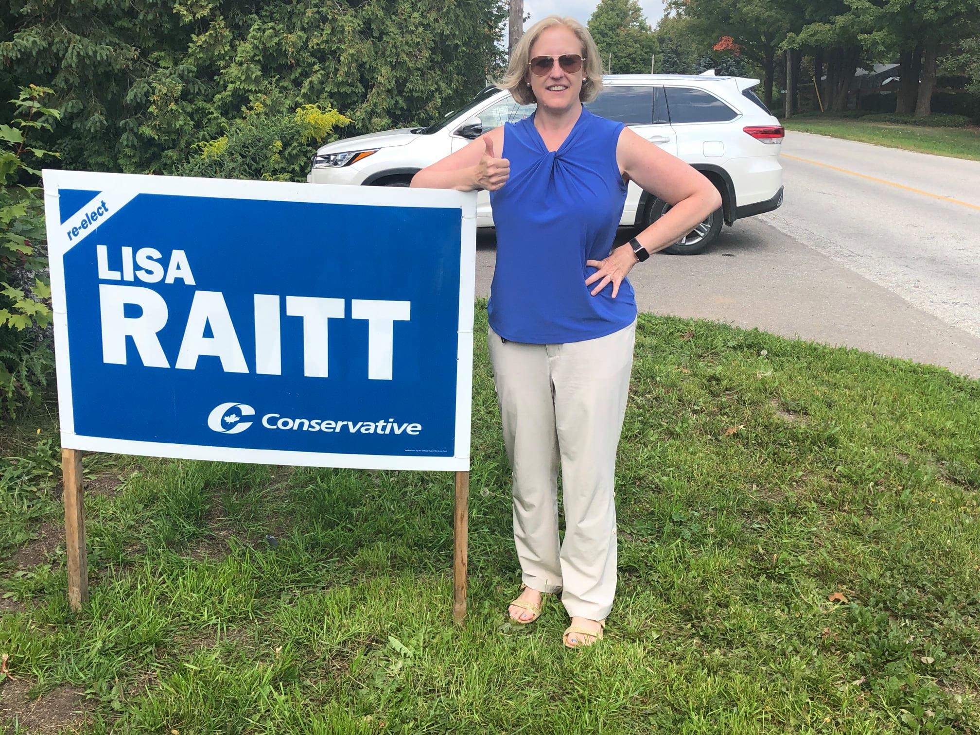 Lisa Raitt in her Milton riding. (Lisa Raitt/Facebook)