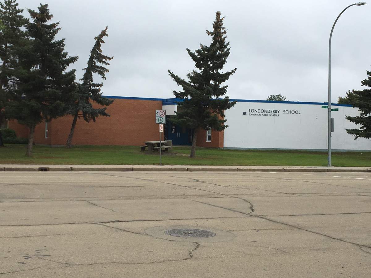 Londonderry School in northwest Edmonton. Monday, Sept. 9, 2019.
