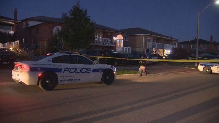 Peel police investigate the scene of Mississauga's latest shooting.