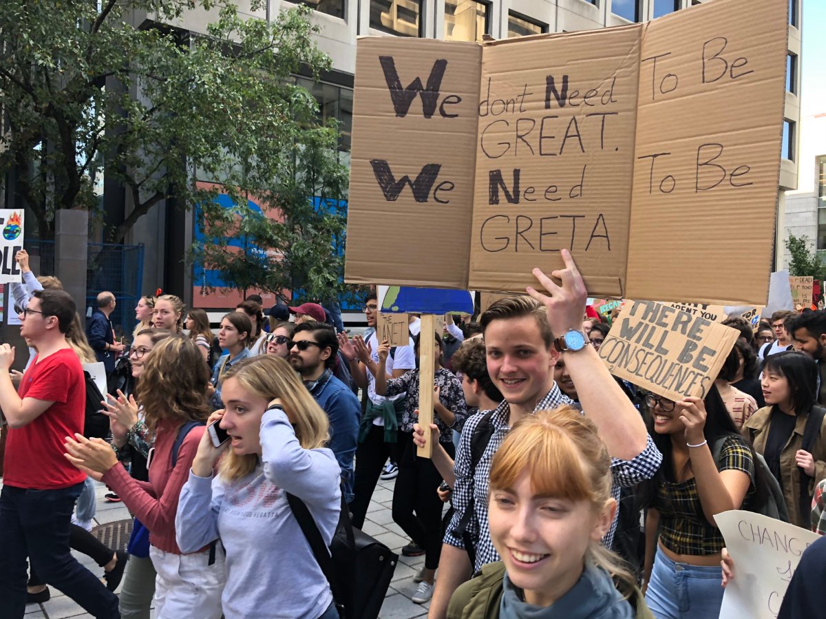 ‘We will not be bystanders’ Greta Thunberg tells hundreds of thousands