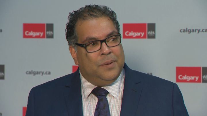 Mayor Naheed Nenshi announces launch of 'YYC Matters' website ahead of federal election.