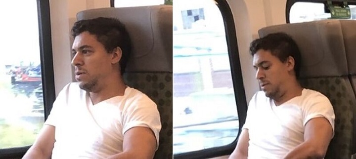 Toronto police are looking for man who allegedly exposed himself to a woman on the GO train.
