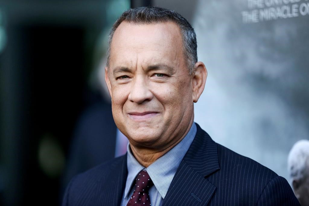 Tom Hanks arrives at the premiere of 'Sully"'in Los Angeles.