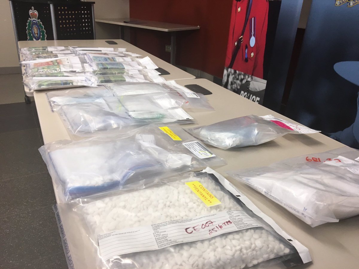 3 people from B.C. charged in Red Deer’s largest fentanyl seizure ...