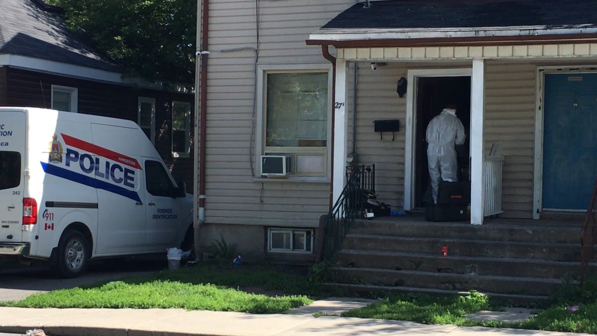 Kingston police executed a search warrant at a home on Rideau Street over Sunday and Monday. Police say the warrant was related to firearm offences.